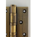 Универсальная петля врезная латунная A010-C 100X70X3-4BB-1ACF (кофе)
