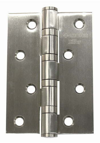 Универсальная петля SILLUR A010-C 100X70X3-4BB S.CHROME (матовый хром)