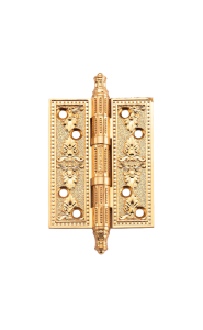 Универсальная петля врезная латунная A030-G 4262 S.GOLD (Размер L 101x77x4 мм, матовое золото)