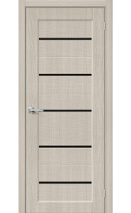 Межкомнатная дверь Мода-22 Black Line, цвет Cream Melinga